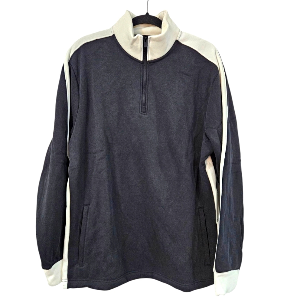 NWT Swet Tailor Stretch Fleece Quater Zip Size L
